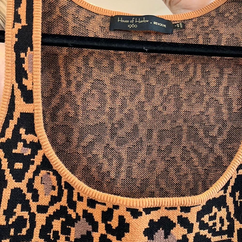 House of Harlow Cheetah Dress